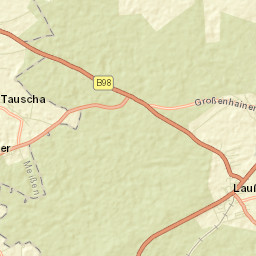 Laußnitz Street Map