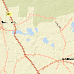 Neschwitz Street Map