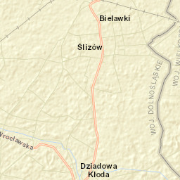 Dziadowa Kłoda Street Map