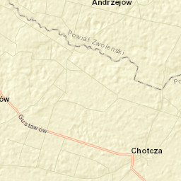 Chotcza Street Map