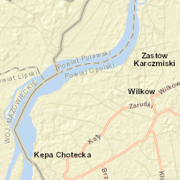 Wilków Street Map