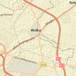 Jakubowice Murowane Street Map