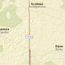 Lyuboml’s’kyy Rayon Street Map