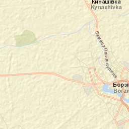 Borzna Street Map