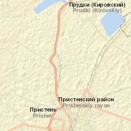 Pristen’ Street Map