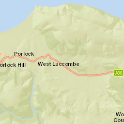 Porlock Street Map