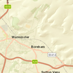 Warminster Street Map