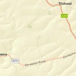 Chitterne Road, Shrewton, Wiltshire SP3, UK Street Map