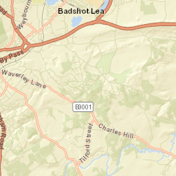 2 Tilford Street, Tilford, Farnham, Surrey  Street Map