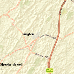 Shepherdswell Street Map