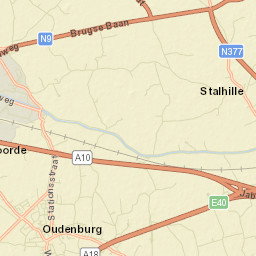 Oudenburg Street Map