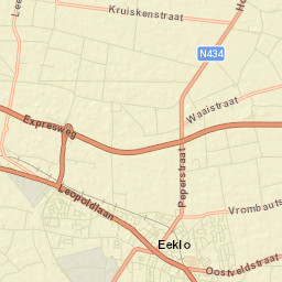 Eeklo Street Map