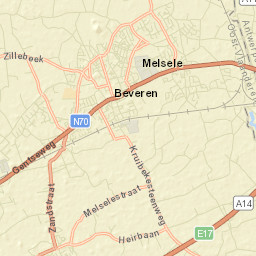 Beveren Street Map