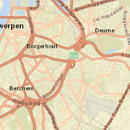 Deurne Street Map