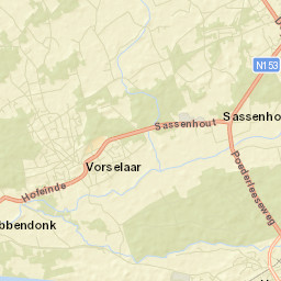Vorselaar Street Map