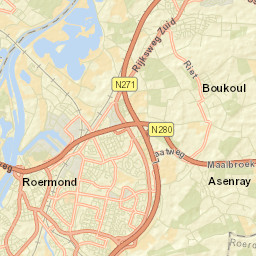 Roermond Street Map