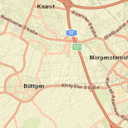 Kaarst Street Map