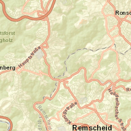 Remscheid Street Map