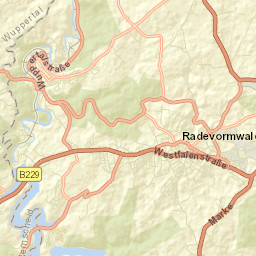 Radevormwald Street Map