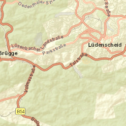 Lüdenscheid Street Map