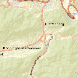 Plettenberg Street Map