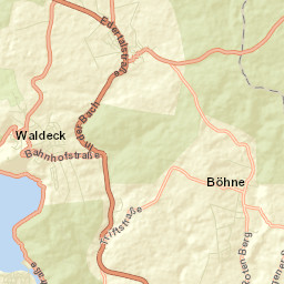 Waldeck Street Map