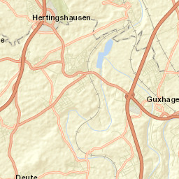 Guxhagen Street Map