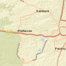 Mühlhausen Street Map