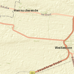 Weißensee Street Map