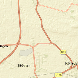 Kölleda Street Map