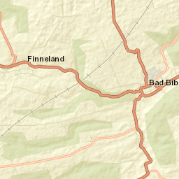 Bad Bibra Street Map