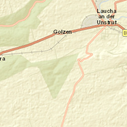 Laucha Street Map