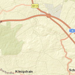 Königshain Street Map