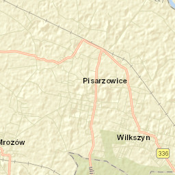 Mrozów Street Map