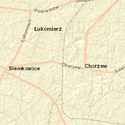 Siemkowice Street Map