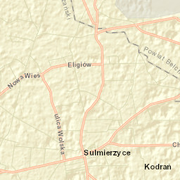 Sulmierzyce Street Map
