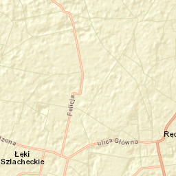 Łęki Szlacheckie Street Map