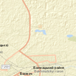 Bakhmach Street Map