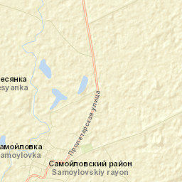 Samoylovka Street Map