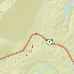 Alberta 1, Banff National Park, Improvement Street Map