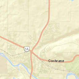 Cochrane Street Map