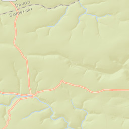 B3358, Exmoor National Park, Minehead Street Map