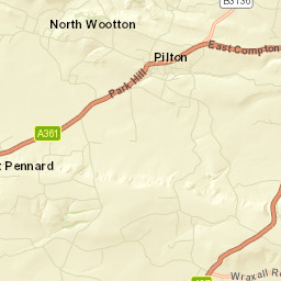 871 Hedge Lane, Shepton Mallet, Somerset Street Map