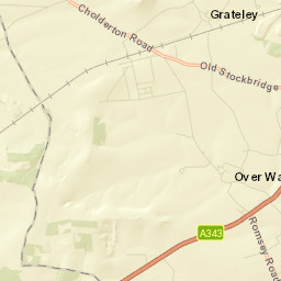 Station Rd, Stockbridge, Hampshire SO20, UK Street Map