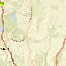 Churt Street Map