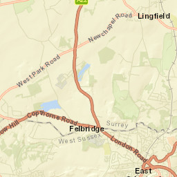 Lingfield Street Map