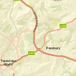 Pembury Street Map