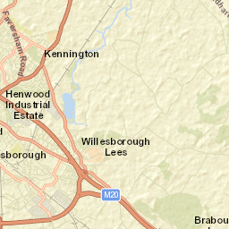 Kennington Street Map