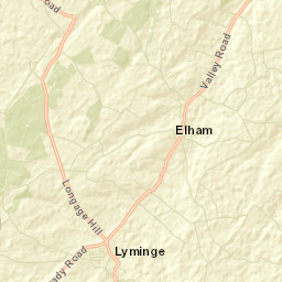 Lyminge Street Map