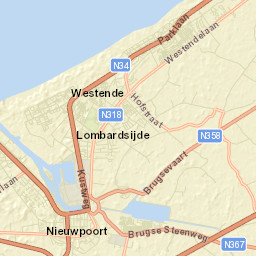 Nieuwpoort Street Map